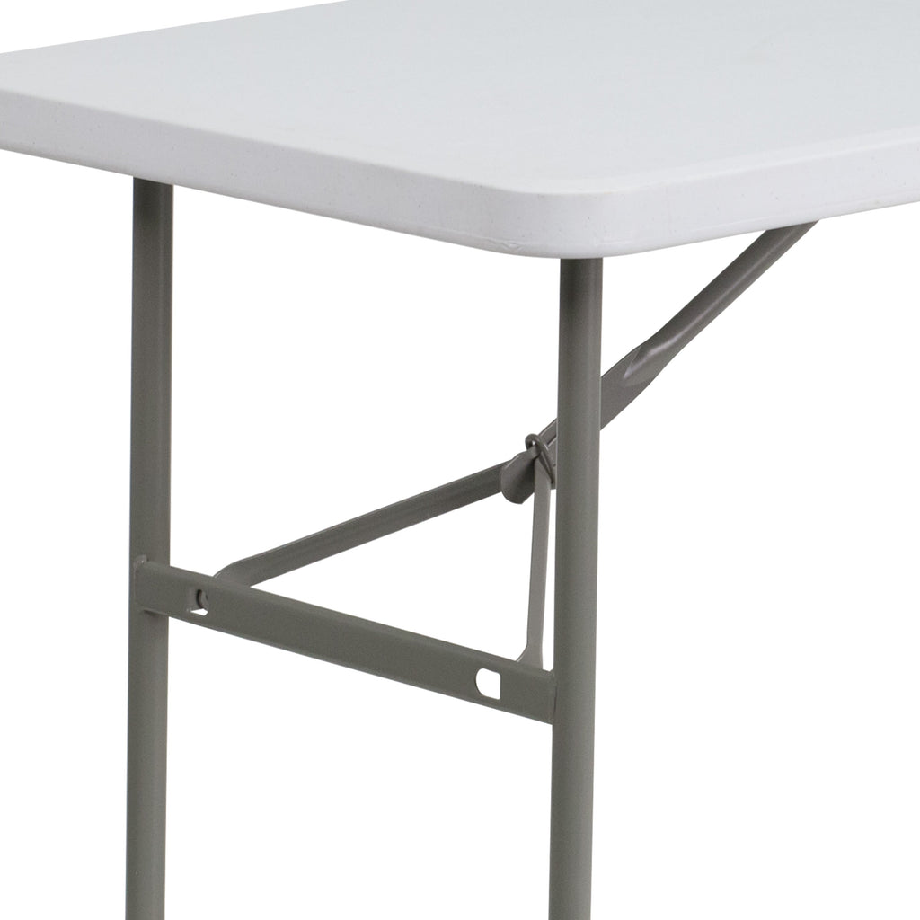 FLASH 122cm Plastic Folding Table Commercial Grade
