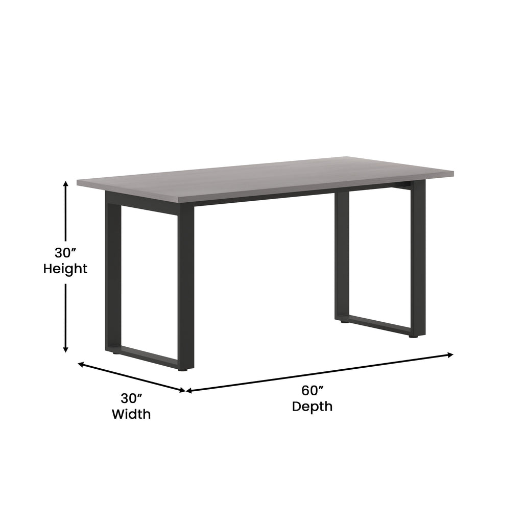 Redmond Commercial Conference Table 152.4x76.2cm Steel U-Frame